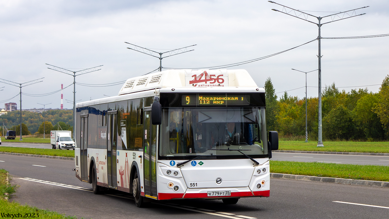 Vologda region, LiAZ-5292.67 (CNG) č. 0551