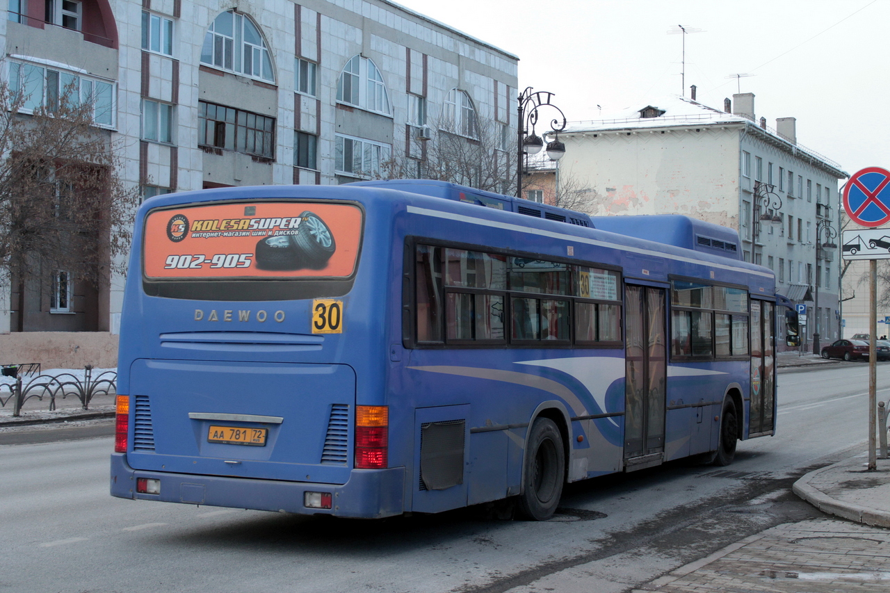 Тюменская область, Daewoo BS120CN № АА 781 72