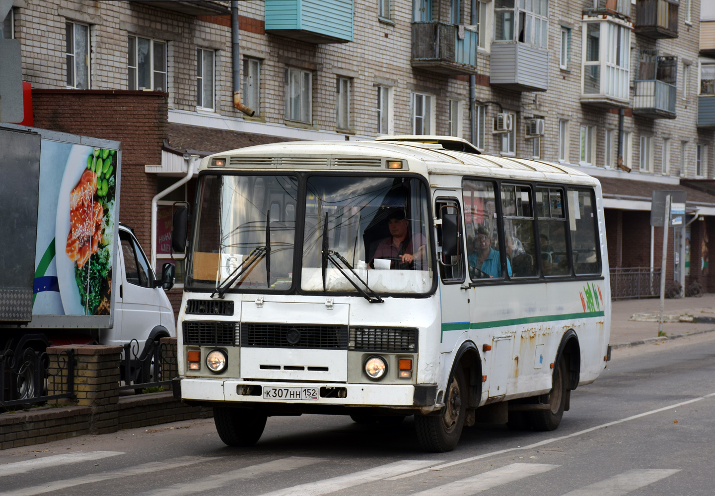 Нижегородская область, ПАЗ-32054 № К 307 НН 152