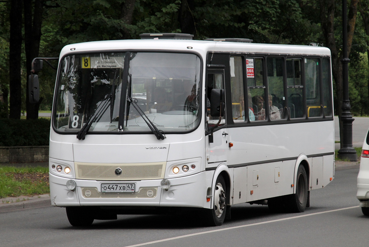 Ленинградская область, ПАЗ-320412-05 "Вектор" № О 447 ХВ 47