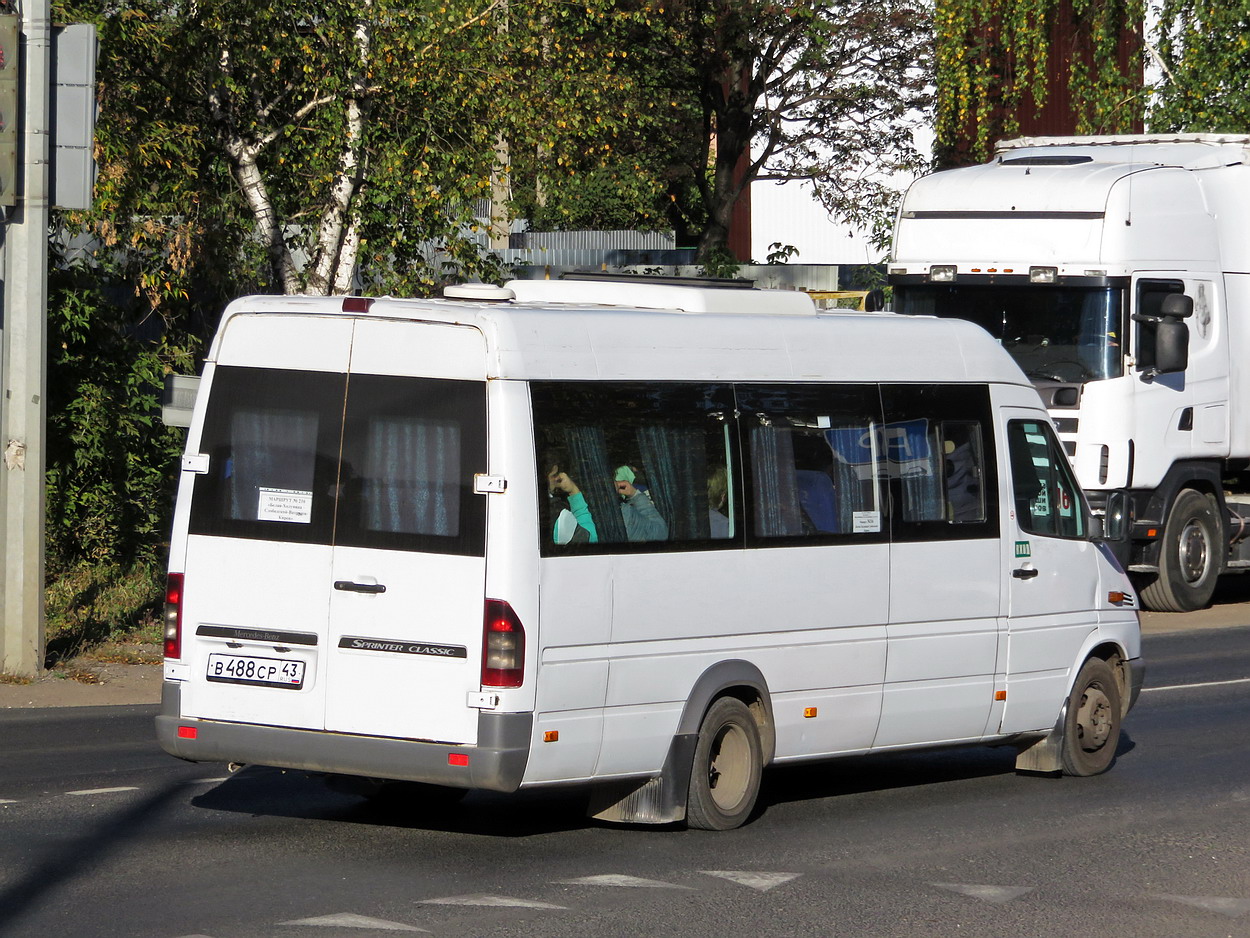 Кировская область, Луидор-223206 (MB Sprinter Classic) № В 488 СР 43