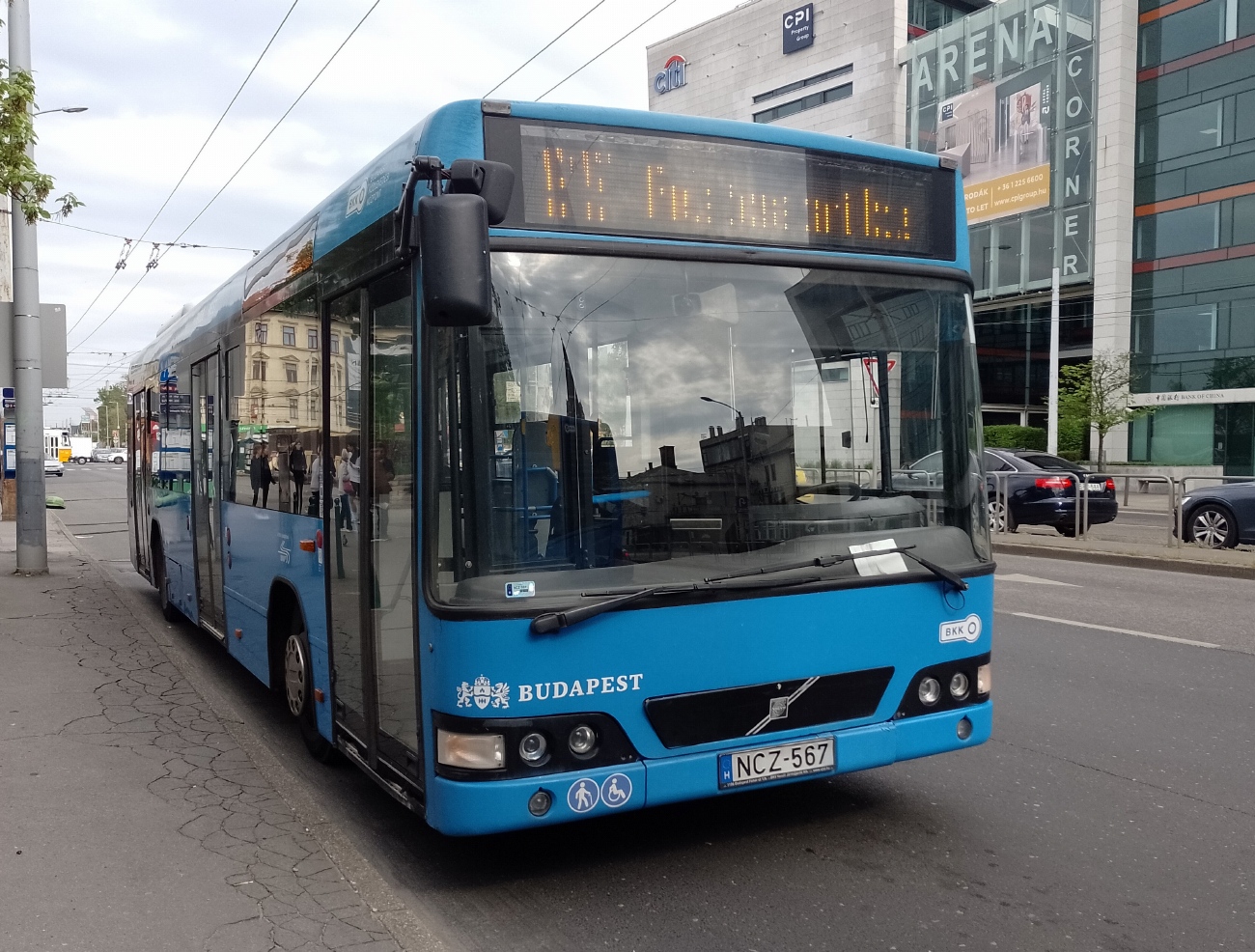 Венгрия, Volvo 7000 № NCZ-567