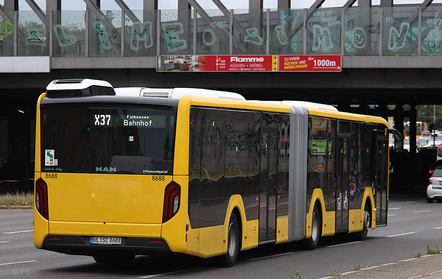 Баден-Вюртемберг, MAN 18C Lion's City 18 NG360 EfficientHybrid № 8688