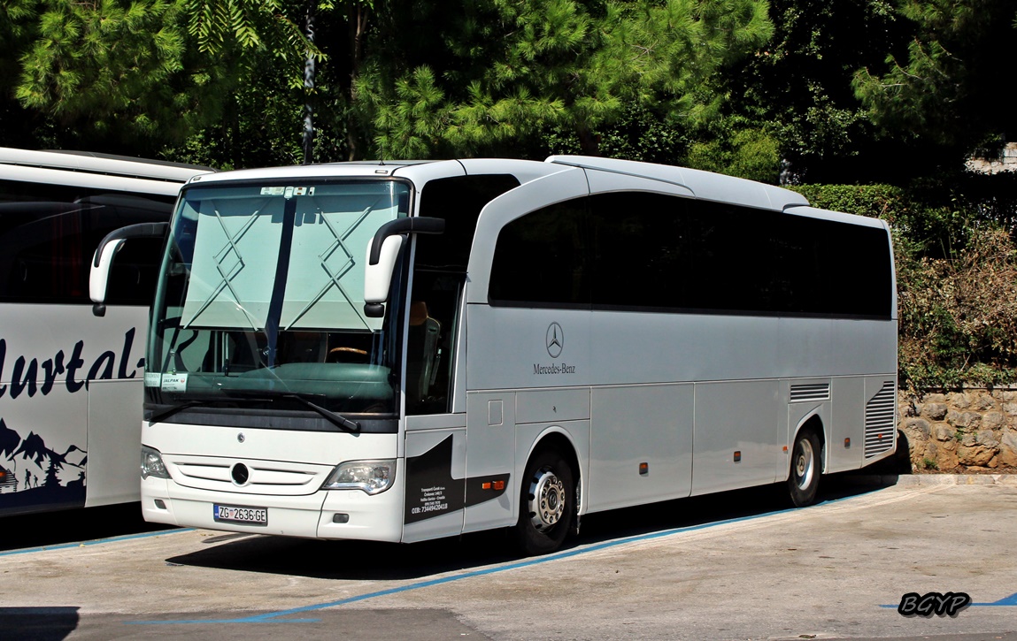 Хорватия, Mercedes-Benz Travego II 15RHD № ZG 2636-GE