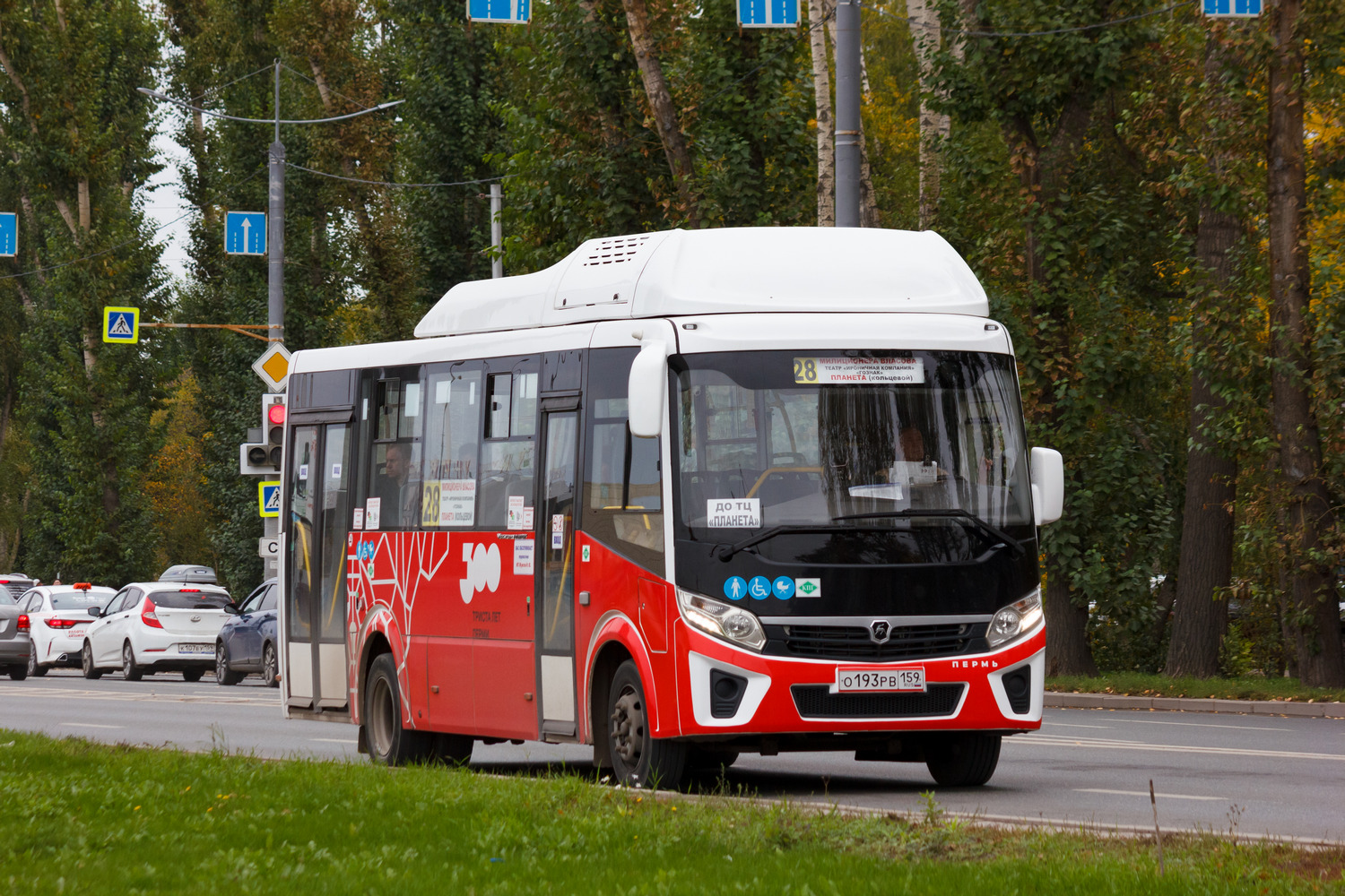 Пермский край, ПАЗ-320415-14 "Vector Next" № О 193 РВ 159