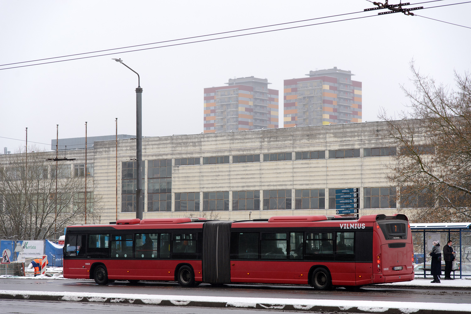 Литва, Scania Citywide LFA № V8028