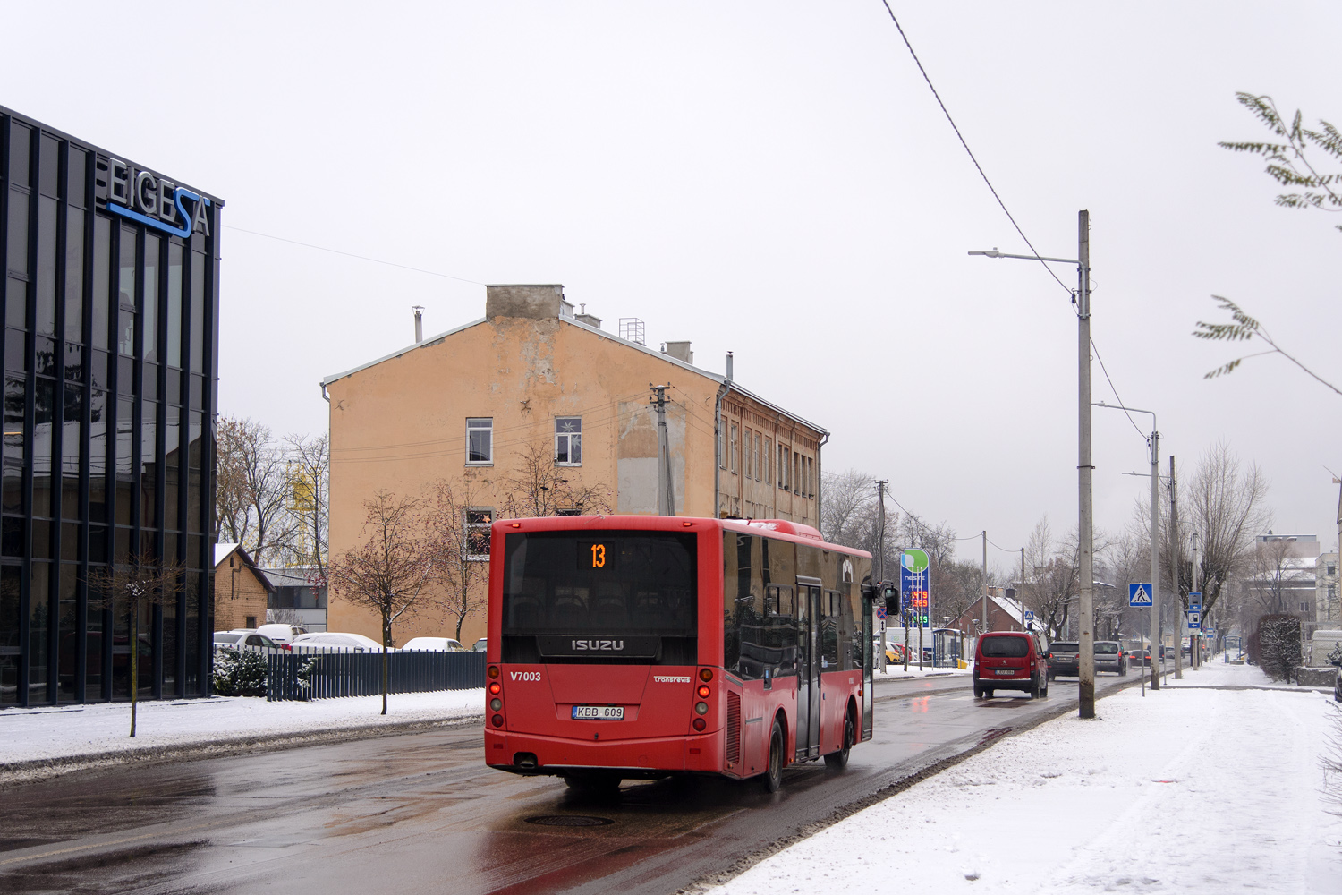 Литва, Anadolu Isuzu Citibus (Yeni) № V7003