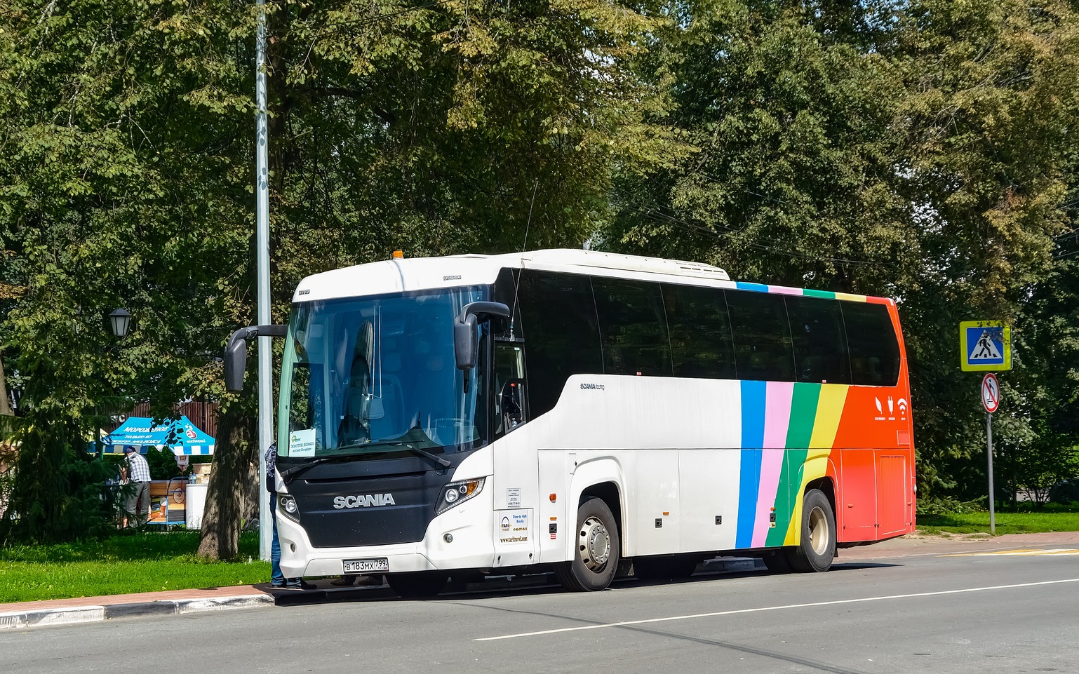 Москва, Scania Touring HD № В 183 МХ 799