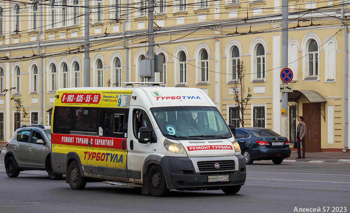 Тульская область, Нижегородец-FST613 (FIAT Ducato) № М 660 УР 71