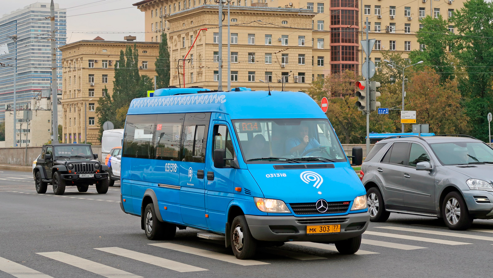 Москва, Луидор-223206 (MB Sprinter Classic) № 031318