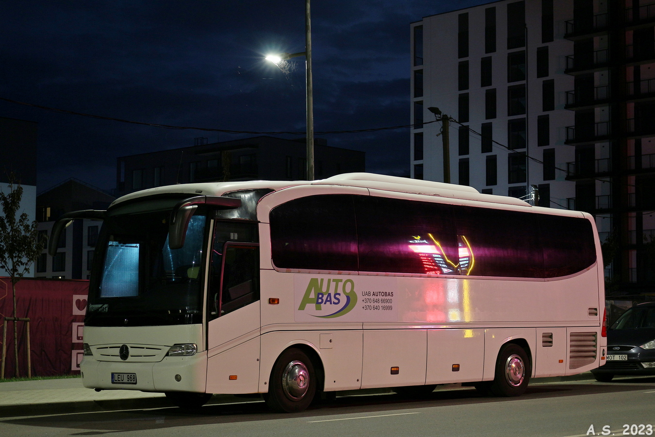 Литва, Mercedes-Benz O510 Tourino № LEU 968