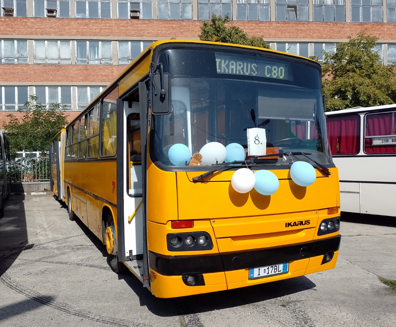 Ουγγαρία, Ikarus C80.30A # I 17BL 23; Ουγγαρία — 17. Ikarus Nap, Budapest Mátyásföld (2023)