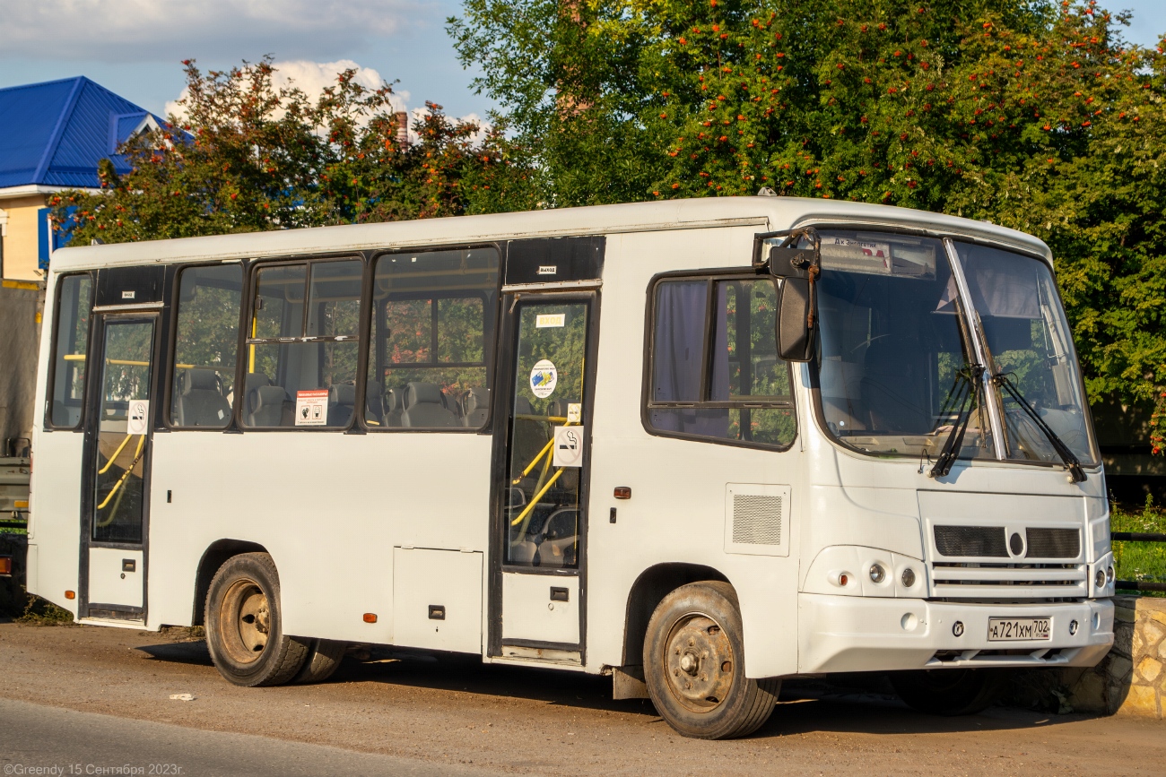 Башкортостан, ПАЗ-320402-03 № А 721 ХМ 702