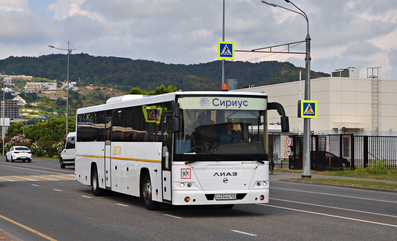 Краснодарский край, ЛиАЗ-525110-10 № Н 434 РК 123