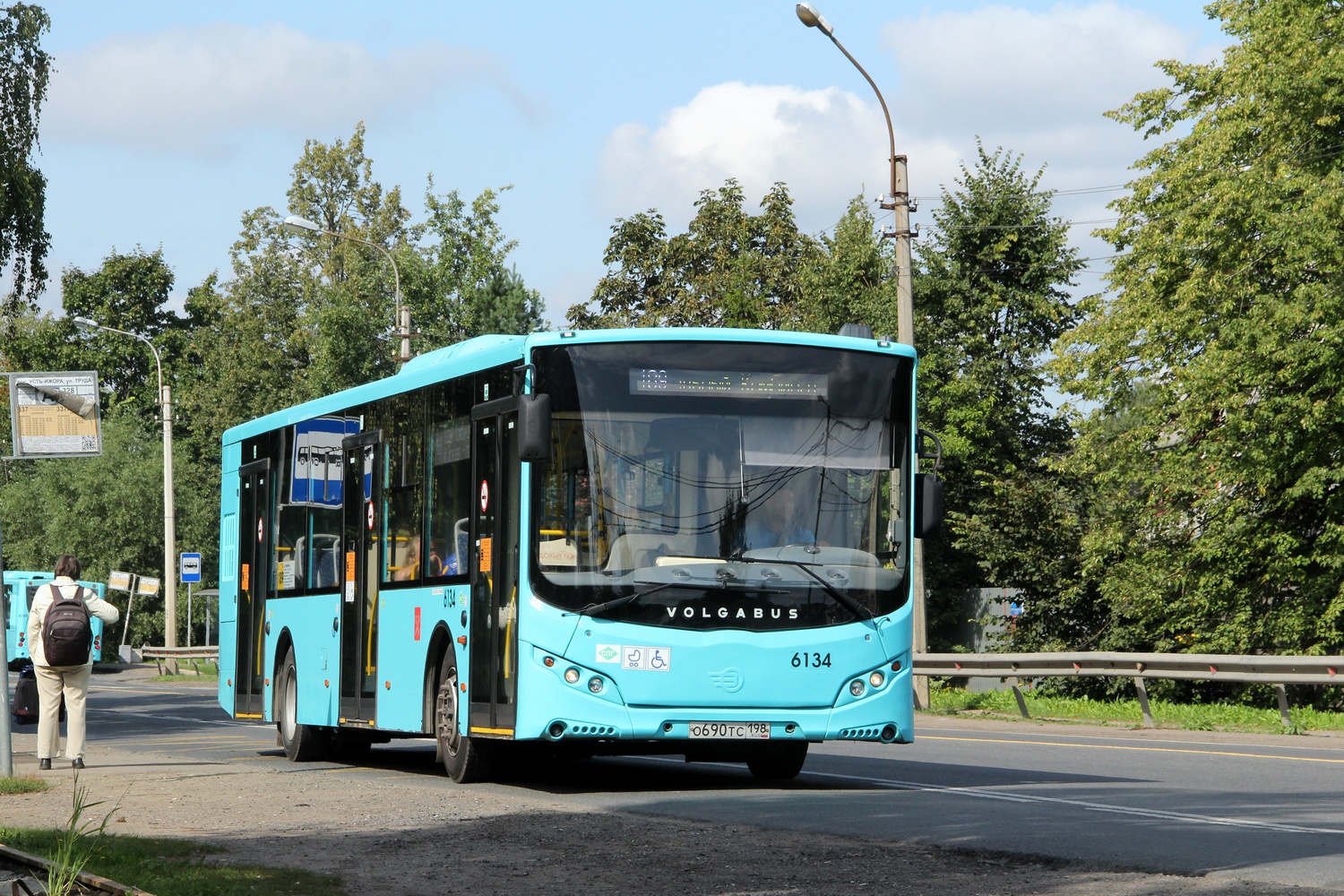 Санкт-Петербург, Volgabus-5270.G2 (LNG) № 6134