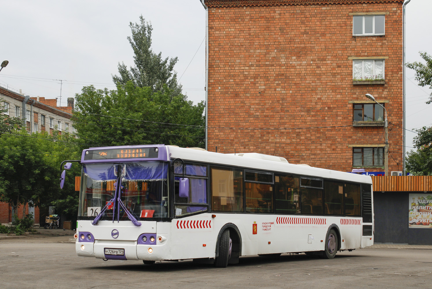 Kraj Krasnojarski, LiAZ-5292.21 Nr У 726 РВ 124