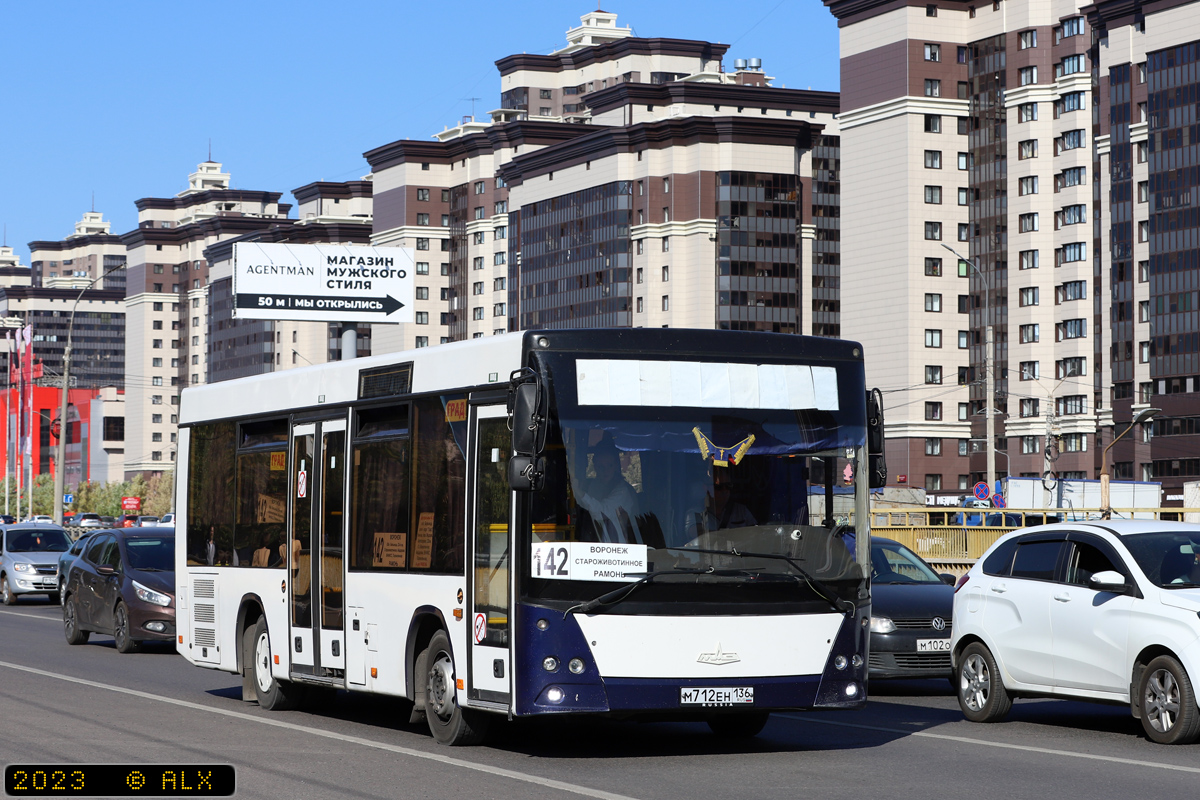 Voronezh region, MAZ-206.085 # М 712 ЕН 136