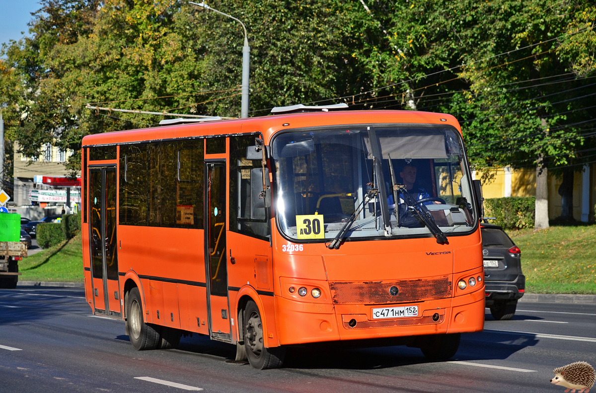 Нижегородская область, ПАЗ-320414-04 "Вектор" № 32036