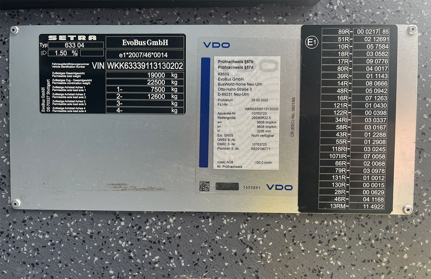 Баден-Вюртемберг, Setra S415LE business № 8680