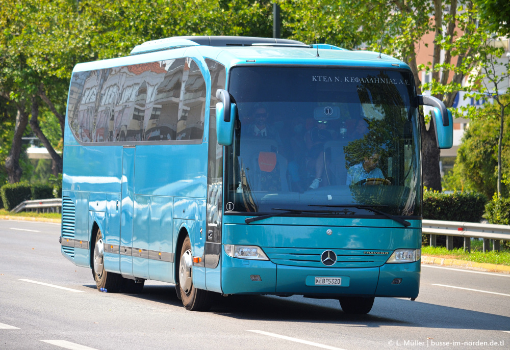 Греция, Mercedes-Benz O580-15RHD Travego № 1