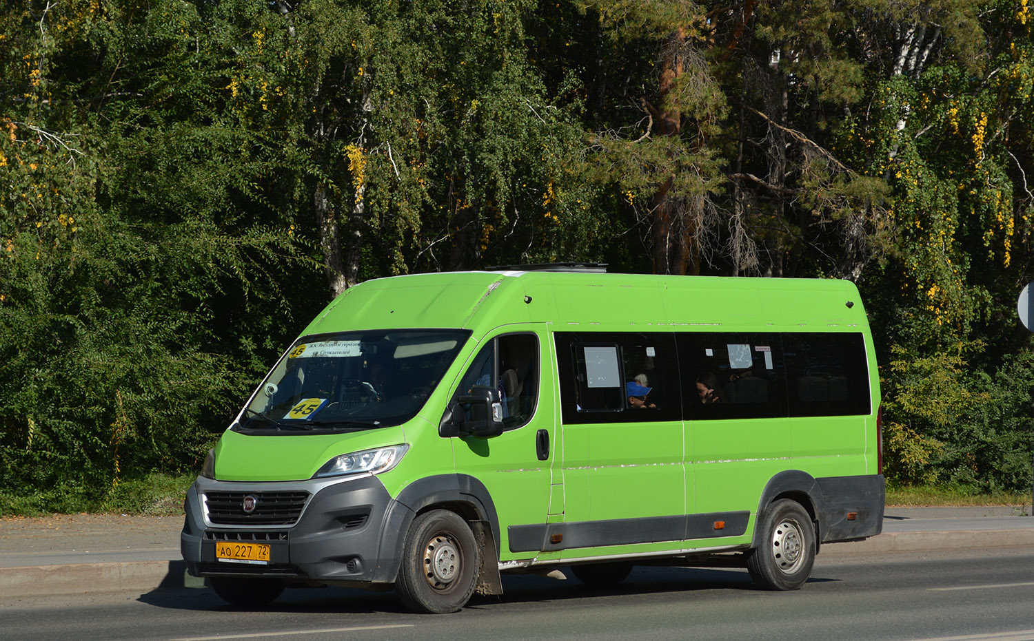 Тюменская область, Нижегородец-FST613 (FIAT Ducato) № АО 227 72