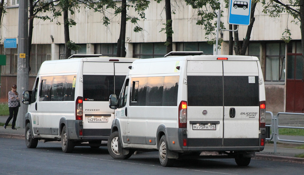 Челябинская область, Нижегородец-FST613 (FIAT Ducato) № М 775 РН 174