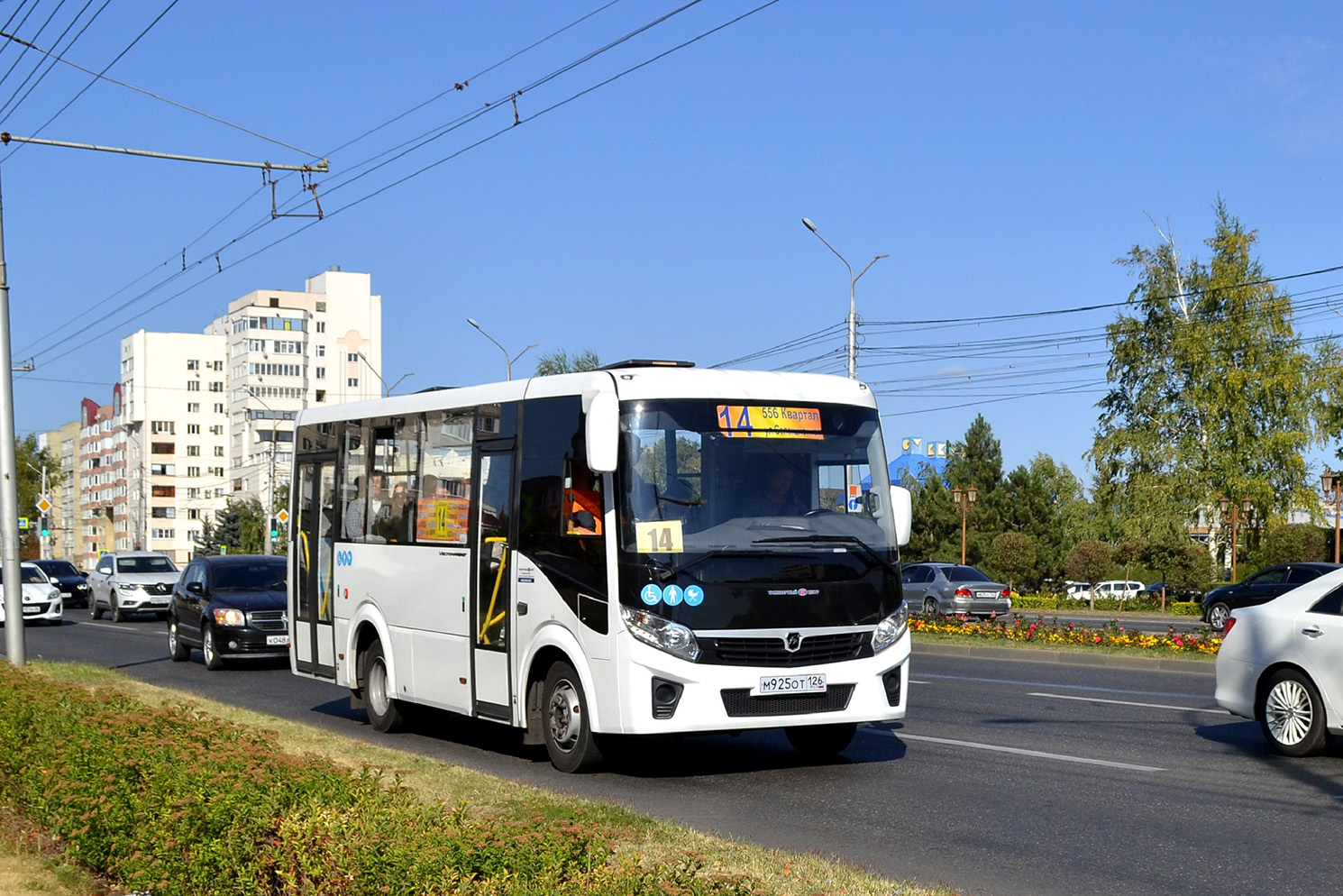 Ставропольский край, ПАЗ-320435-04 "Vector Next" № М 925 ОТ 126