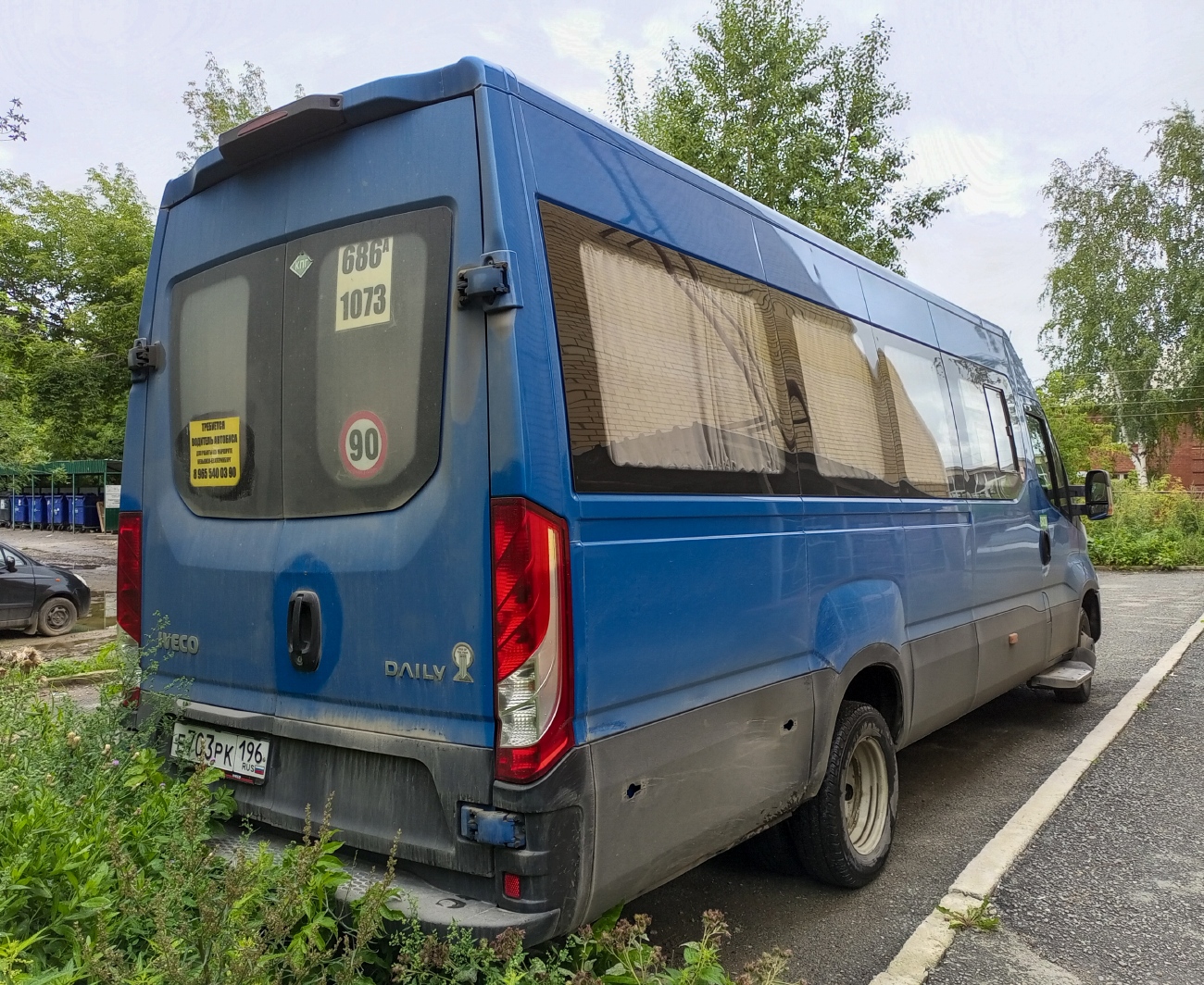 Свердловская область, Росвэн-3284 (IVECO Daily) № Е 703 РК 196