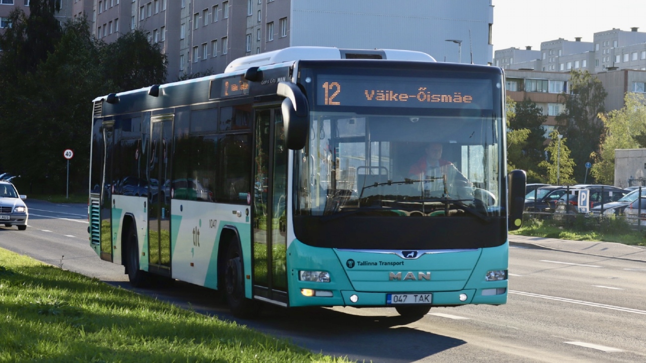 Эстония, MAN A78 Lion's City LE EL293 № 1047