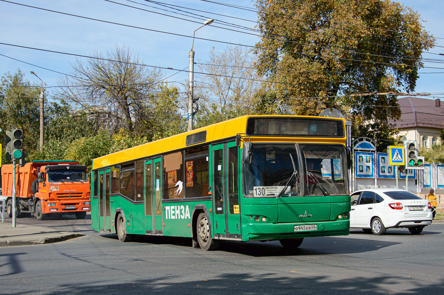 Пензенская область, МАЗ-103.465 № О 945 ЕВ 58