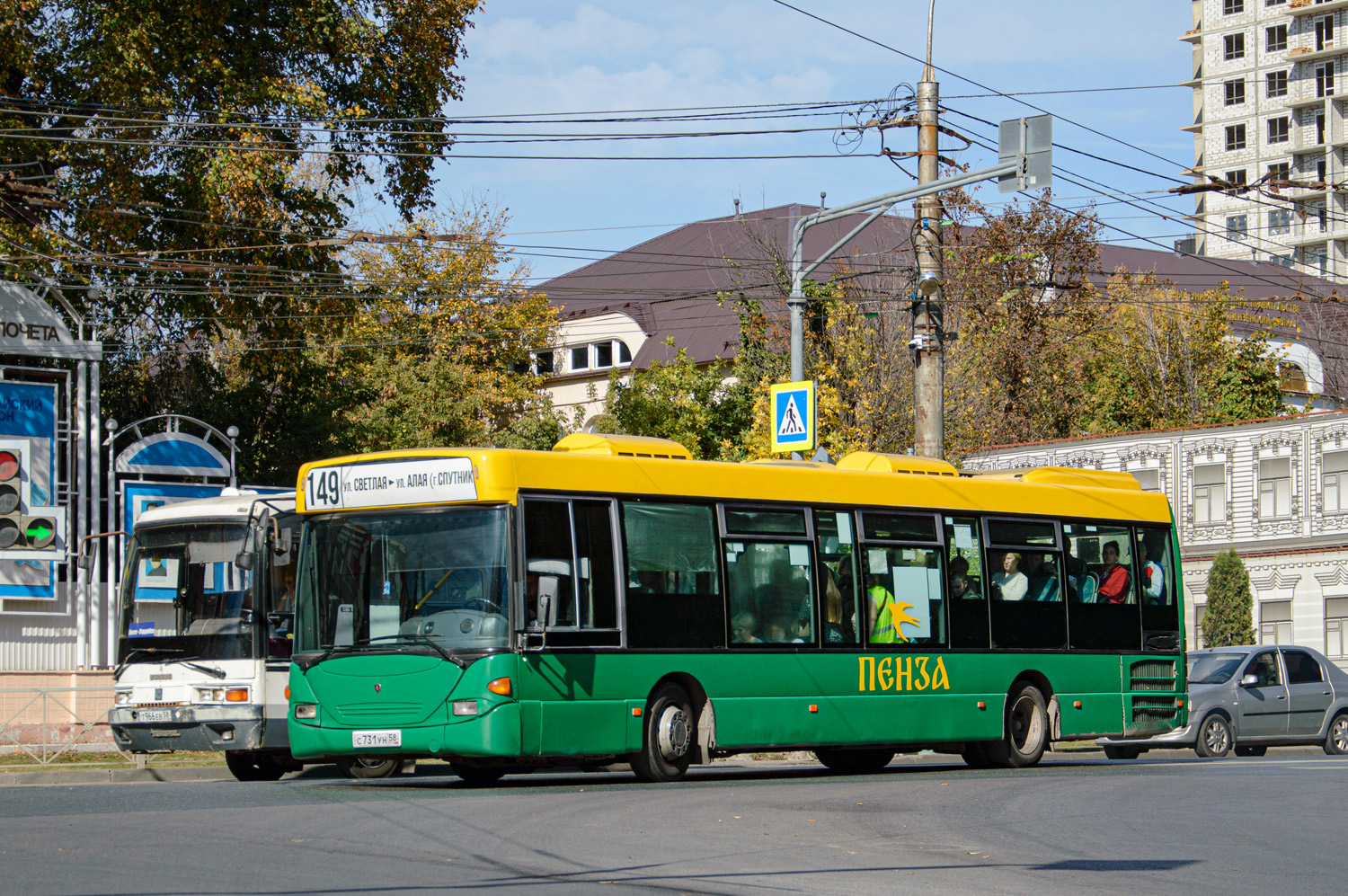 Пензенская область, Scania OmniLink I (Скания-Питер) № С 731 УН 58