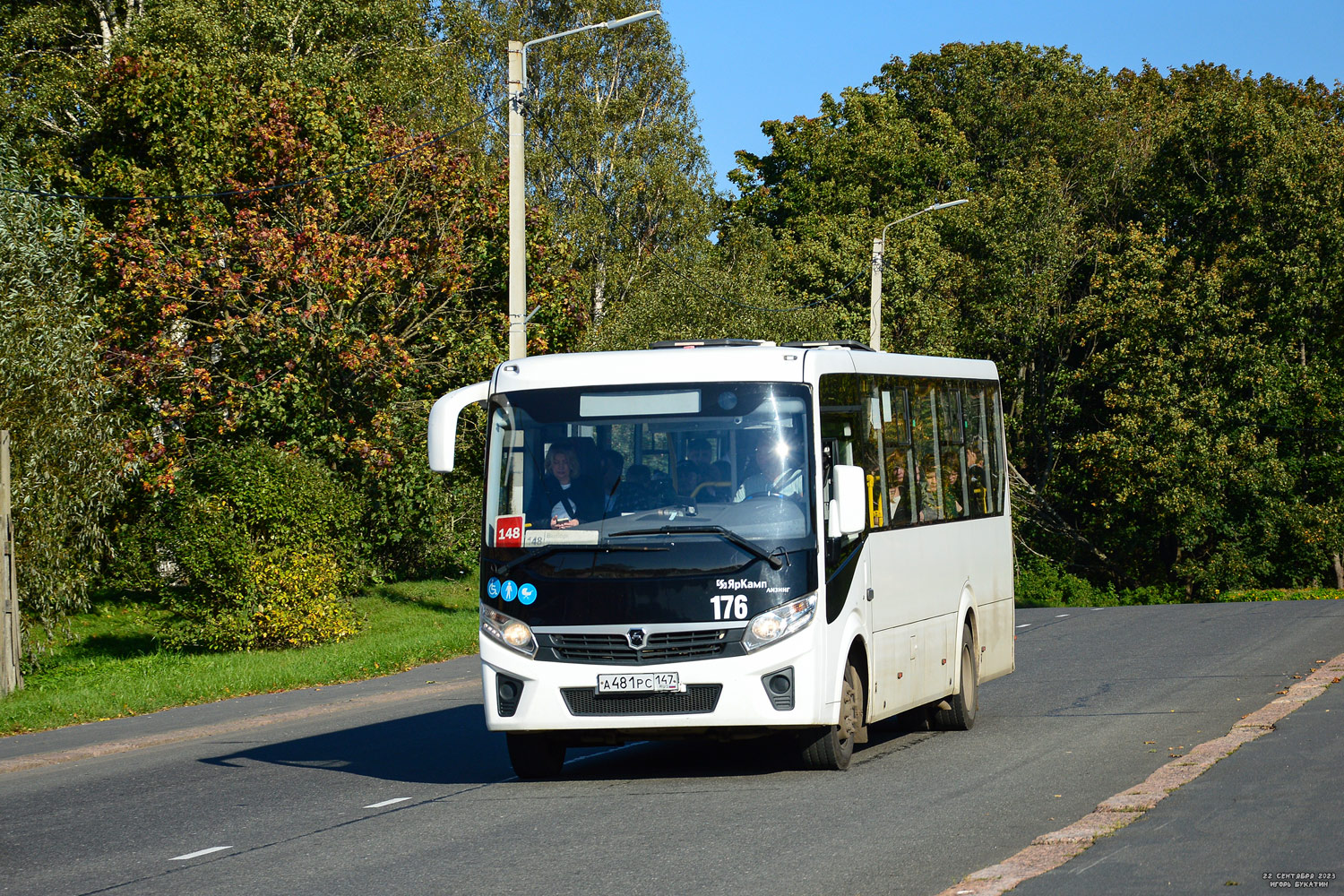 Ленинградская область, ПАЗ-320415-04 "Vector Next" № 176