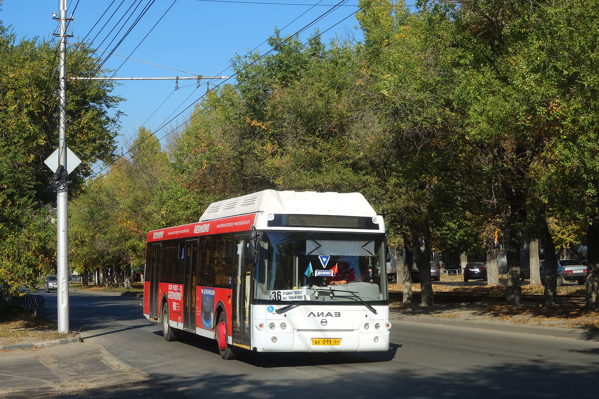 Саратовская область, ЛиАЗ-5292.67 (CNG) № ВЕ 011 64