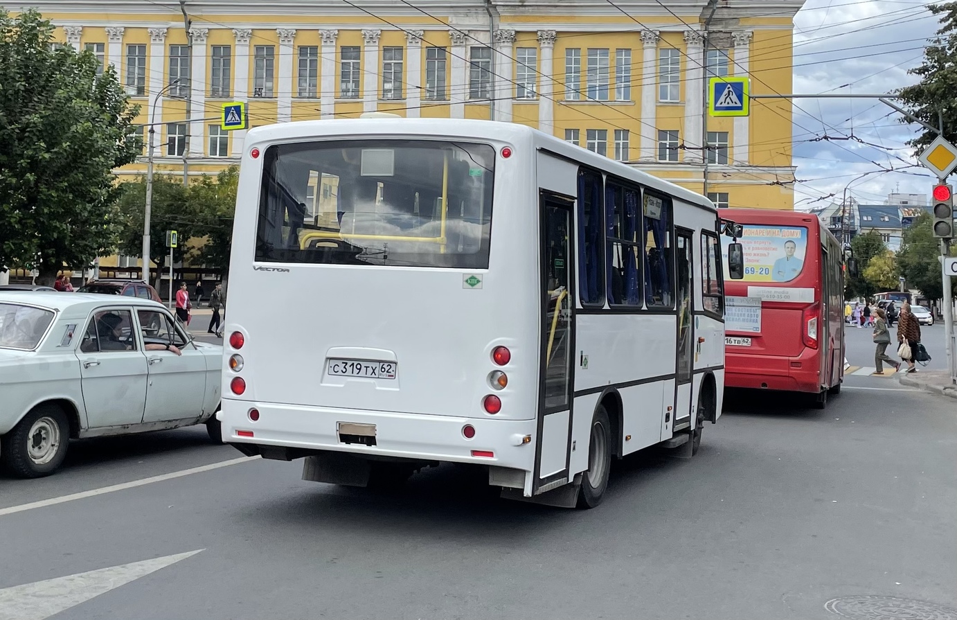 Рязанская область, ПАЗ-320302-33 "Вектор" № С 319 ТХ 62