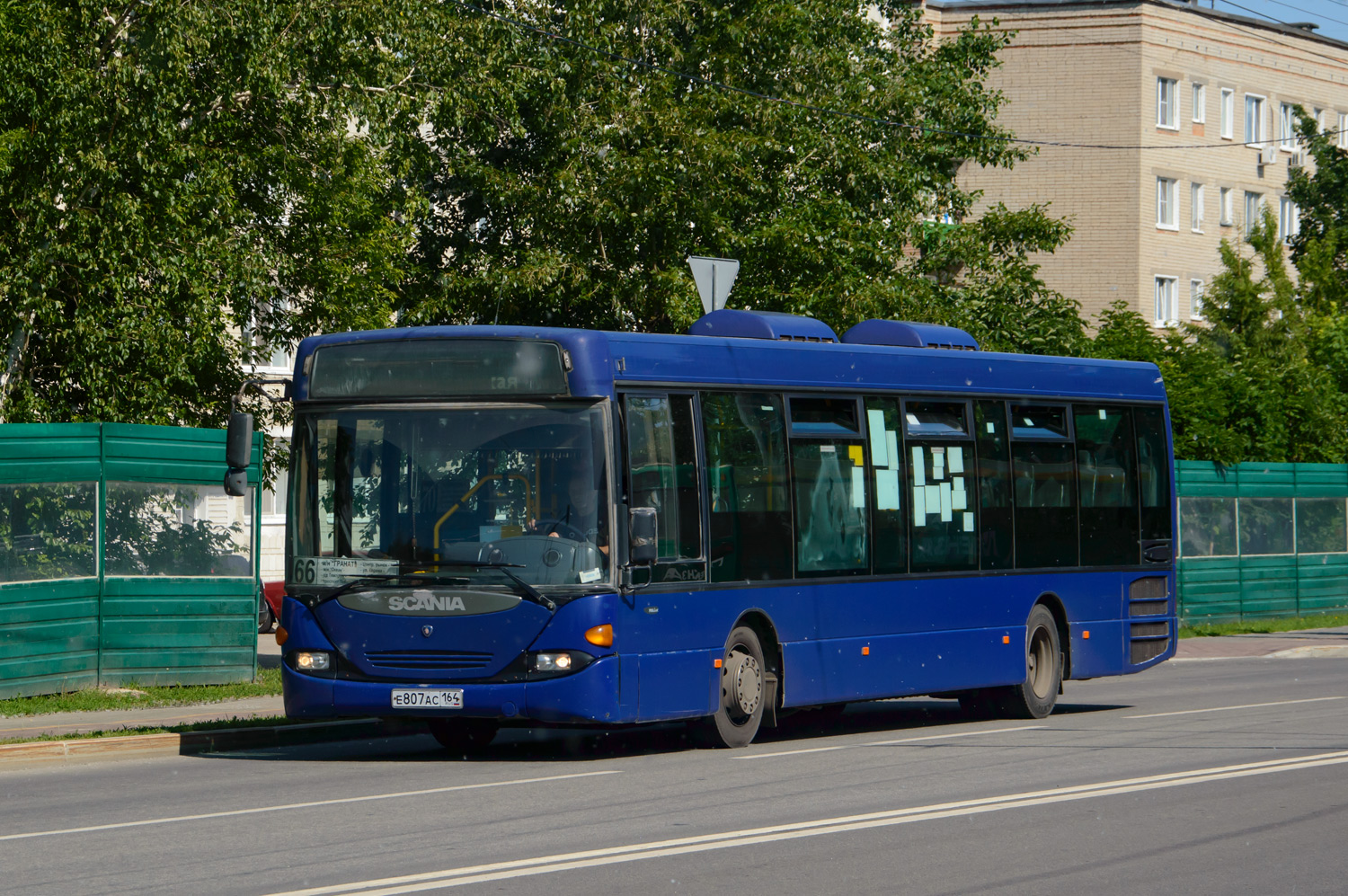Пензенская область, Scania OmniLink I (Скания-Питер) № Е 807 АС 164