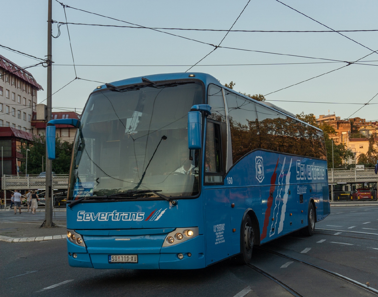 Сербия, VDL Berkhof Axial 70 № 160