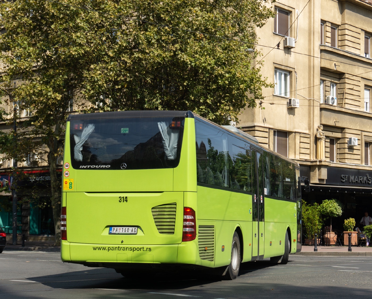 Сербия, Mercedes-Benz Intouro II E № 314