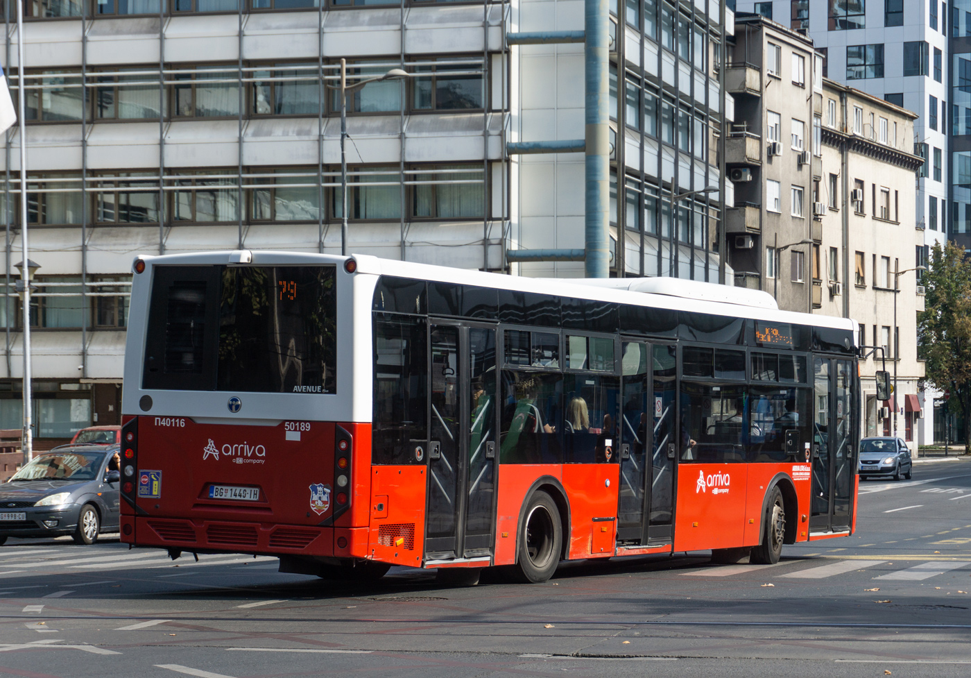 Сербия, TEMSA Avenue Plus № П40116