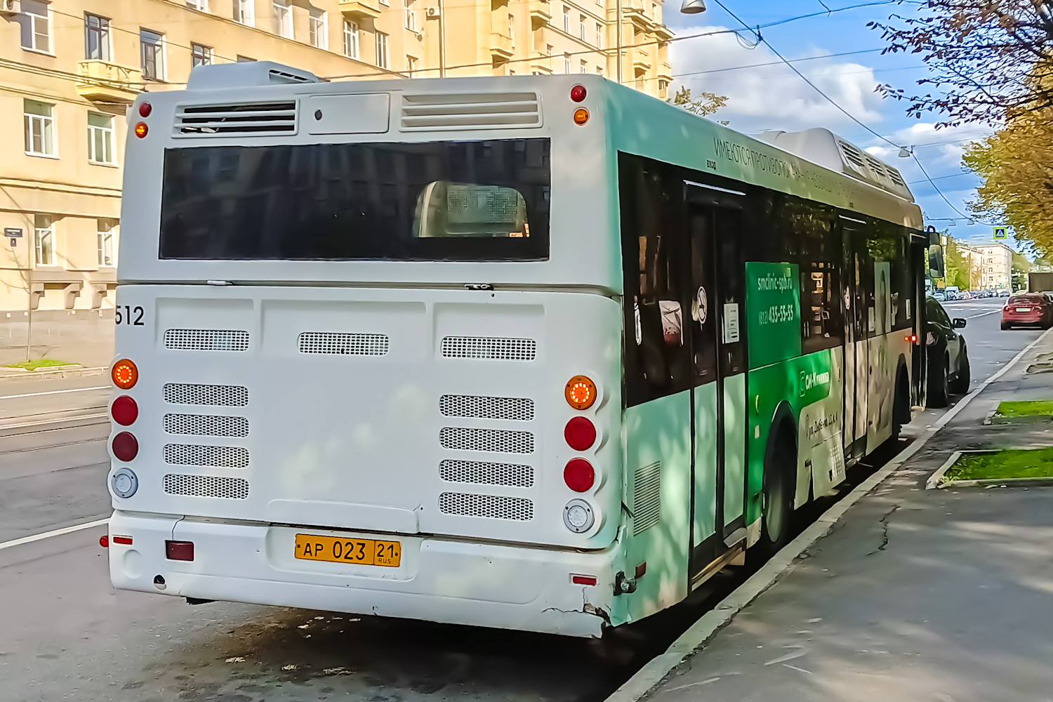 Санкт-Петербург, ЛиАЗ-5292.67 (CNG) № 4512