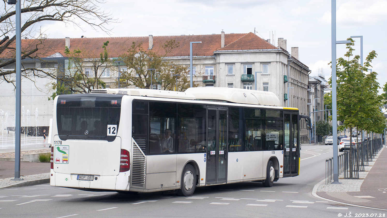 Литва, Mercedes-Benz O530 Citaro facelift CNG № 1178