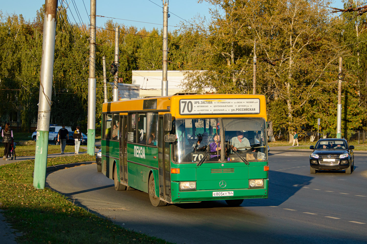 Пензенская область, Mercedes-Benz O405 № Е 805 КТ 164