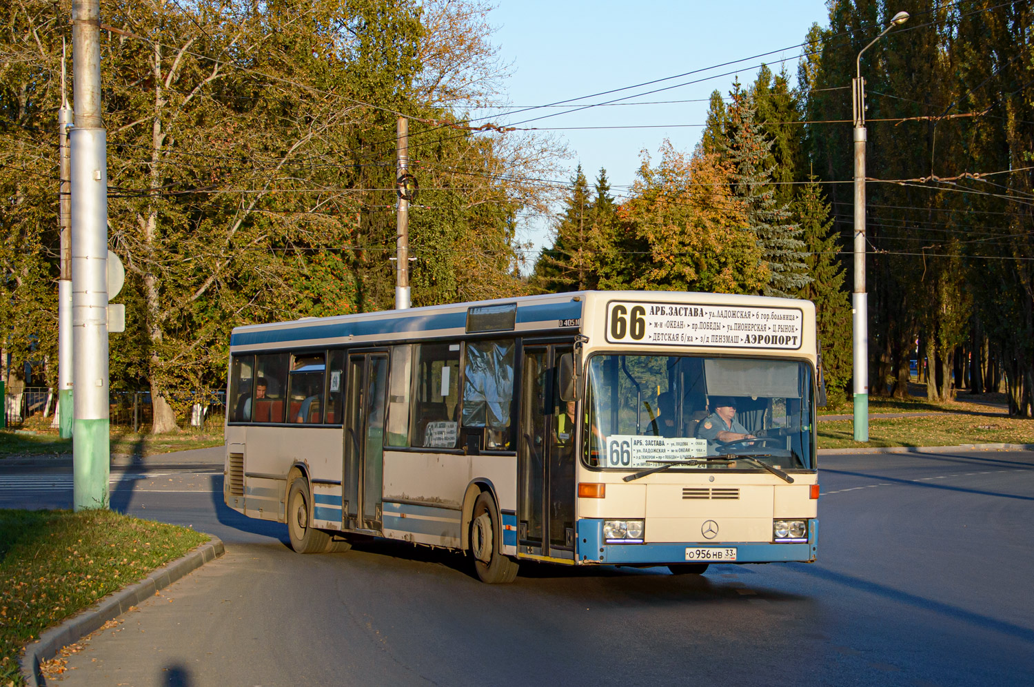 Пензенская область, Mercedes-Benz O405N2 № О 956 НВ 33