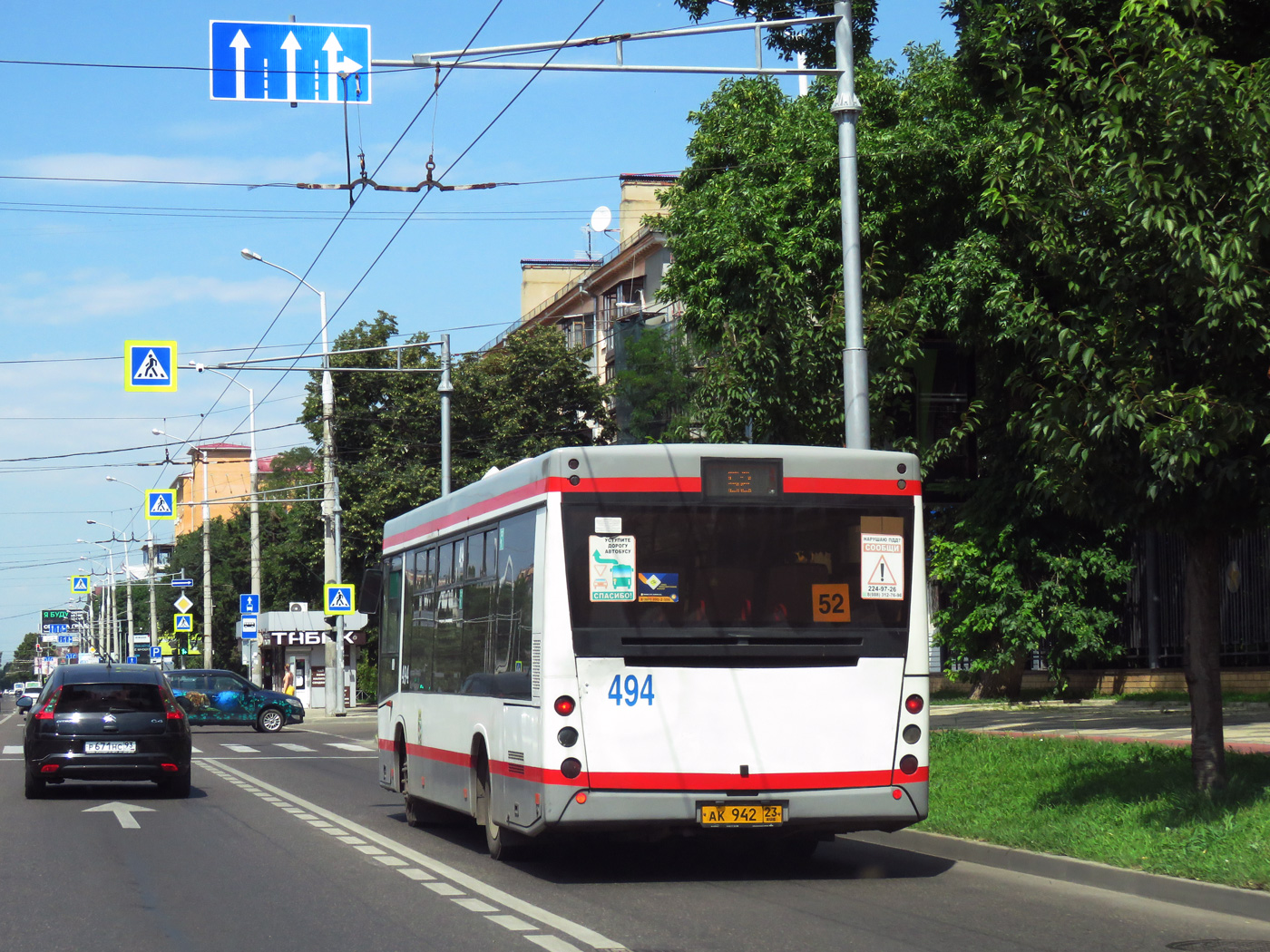 Krasnodar region, MAZ-206.086 Nr. 494