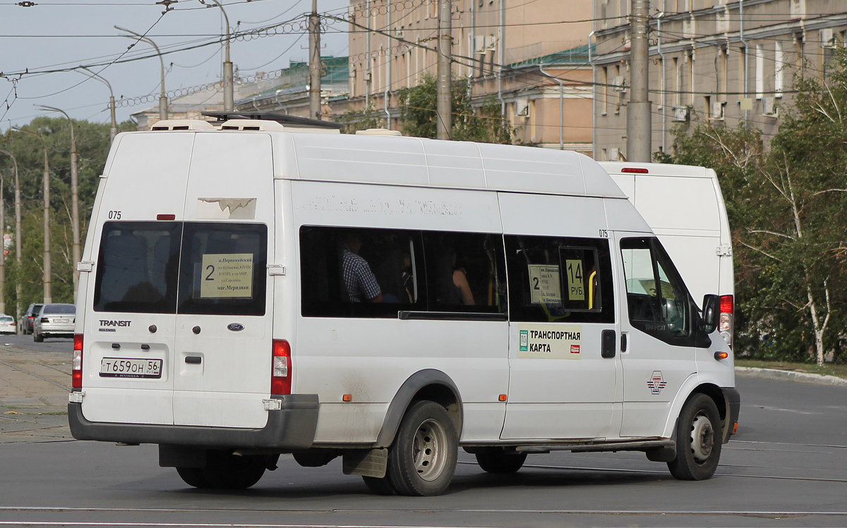 Оренбургская область, Промтех-224326 (Ford Transit) № 075