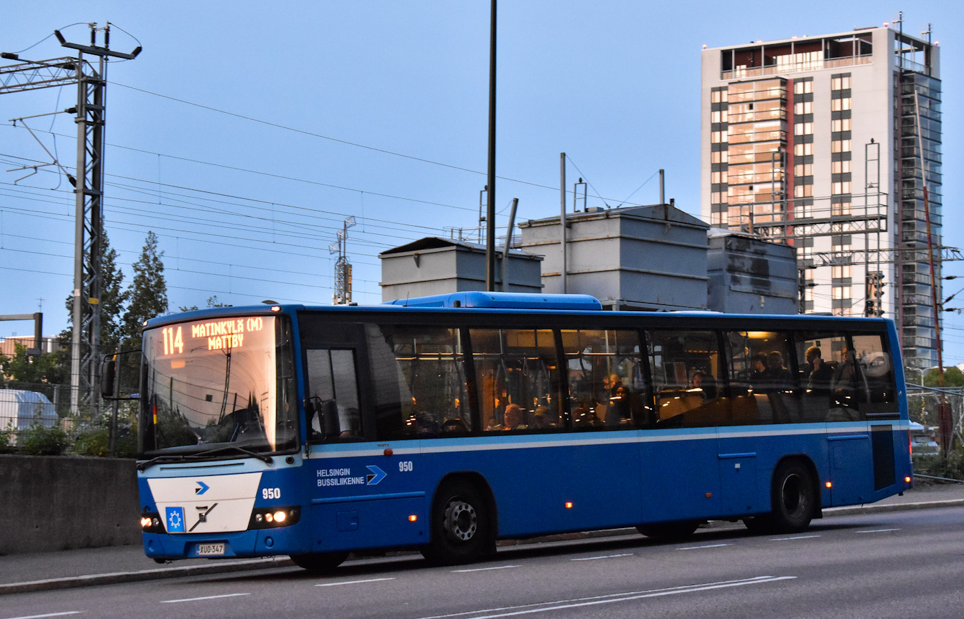 Финляндия, Volvo 8700LE № 950