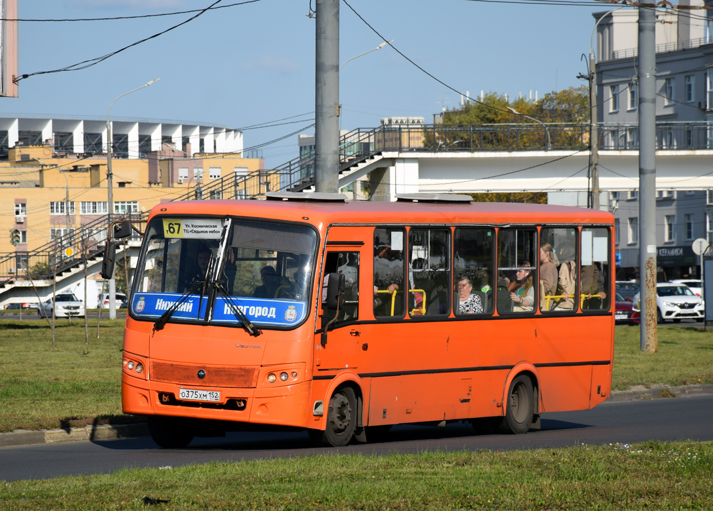 Нижегородская область, ПАЗ-320414-05 "Вектор" № О 375 ХМ 152