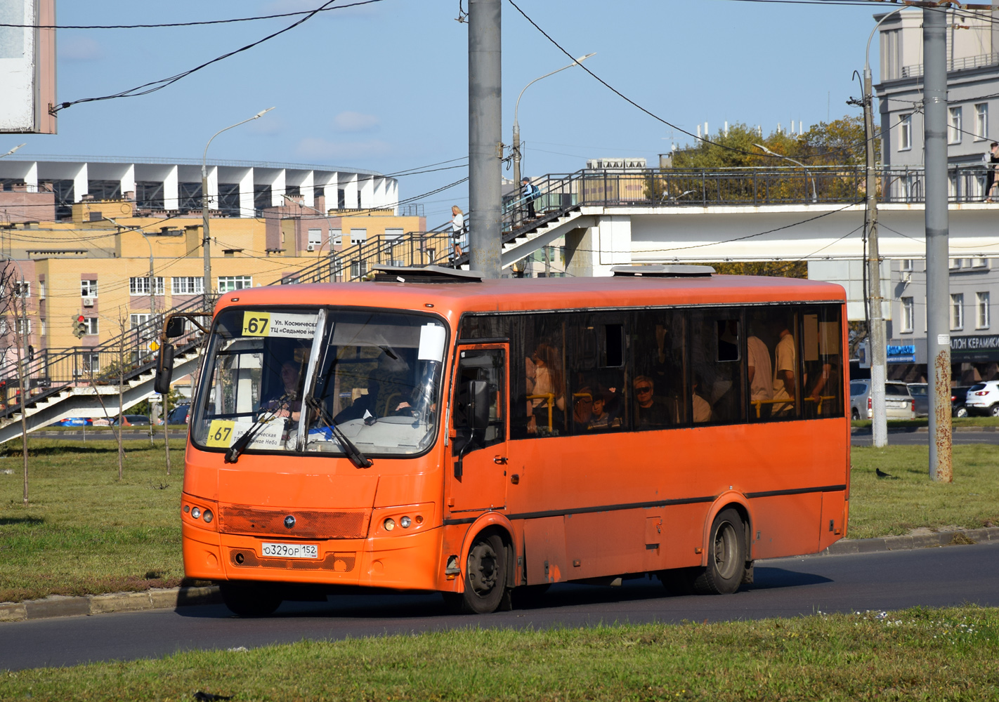 Nizhegorodskaya region, PAZ-320414-05 "Vektor" # О 329 ОР 152