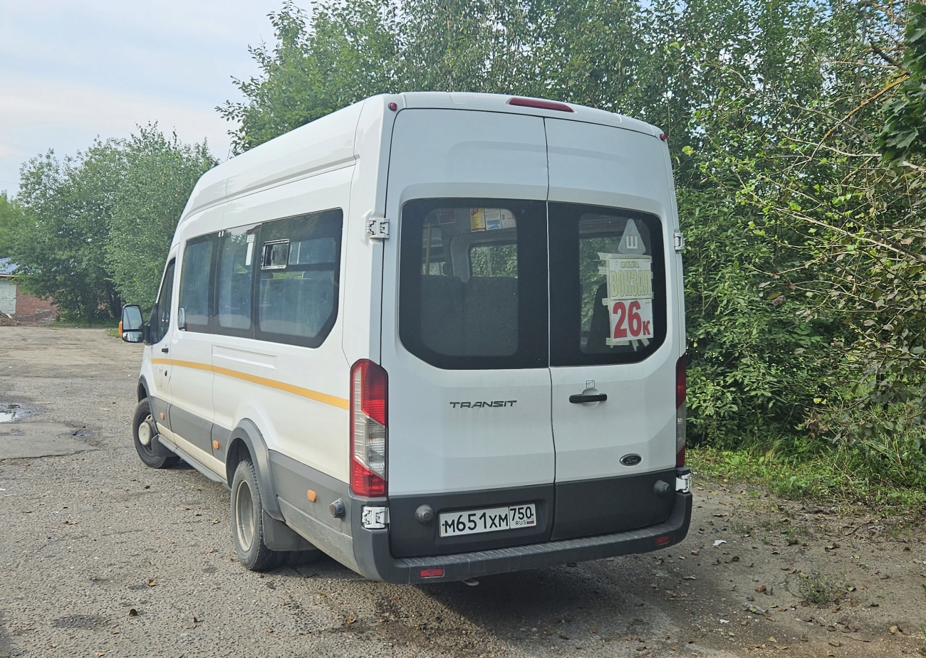 Московская область, Ford Transit FBD [RUS] (Z6F.ESG.) № М 651 ХМ 750