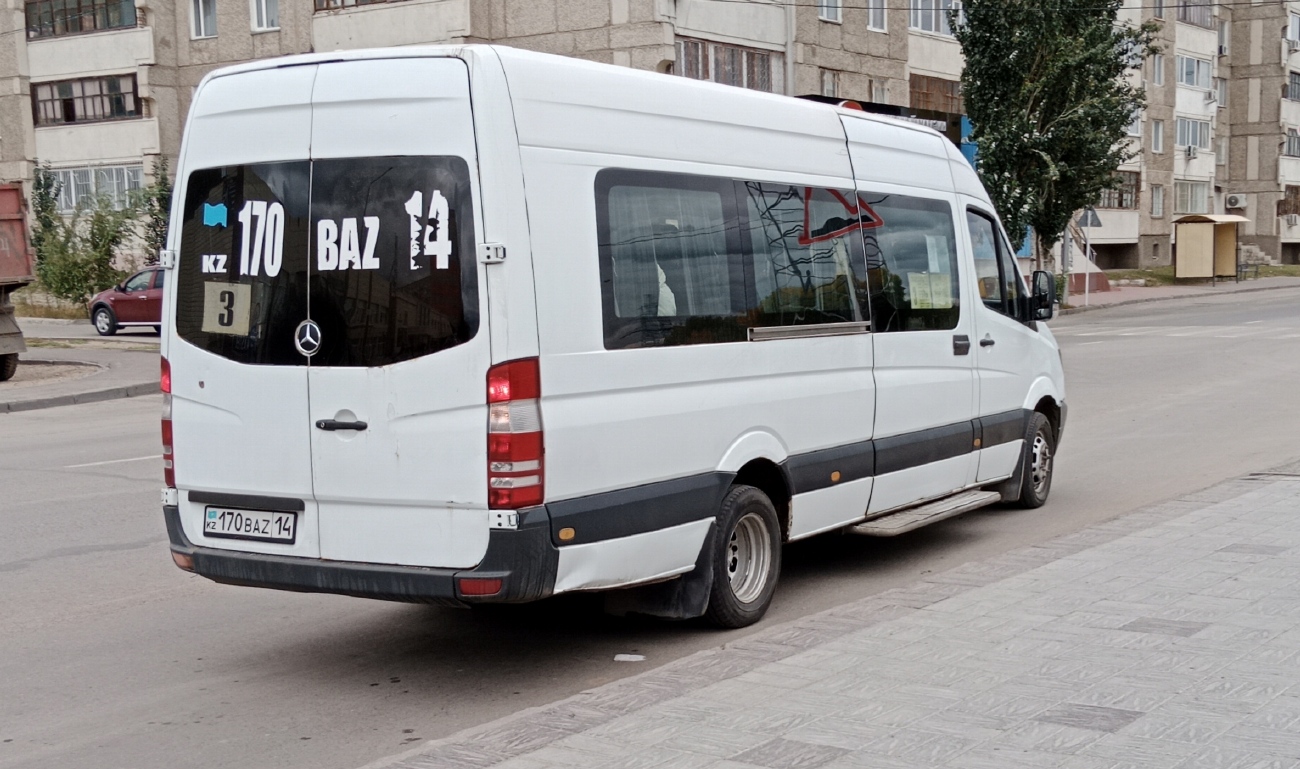 Павлодарская область, 906.655 (Mercedes-Benz Sprinter 515CDI) № 170 BAZ 14