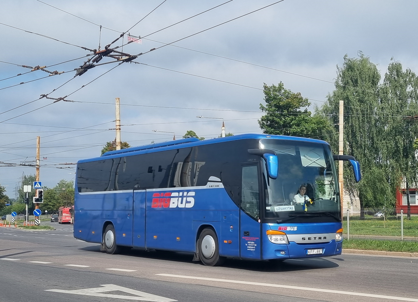 Литва, Setra S415GT-HD № KFF 887